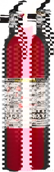 Strap Bracket: ABC, Dry Chemical, 3.2500